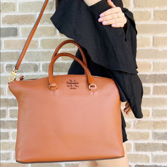 Gaby’sBags👜💕 Tory Burch Slouchy Satchel + Wallet - Picture 5 of 7